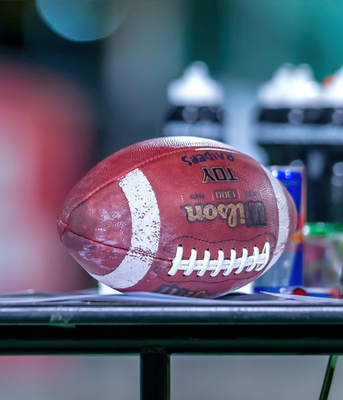 Football ball in Lorain, OH